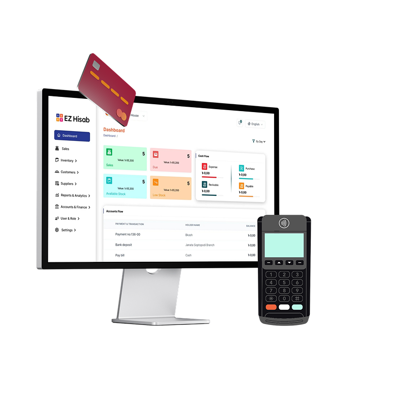 EZ Hisab Dashboard